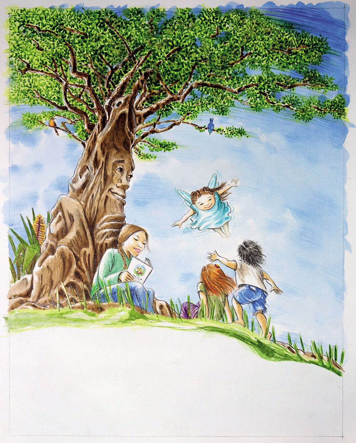 Ilustração para capa do livro 