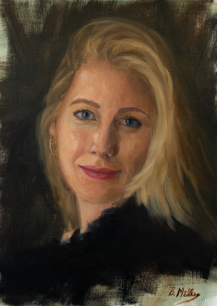 Retrato Paula | Bernardo Möller