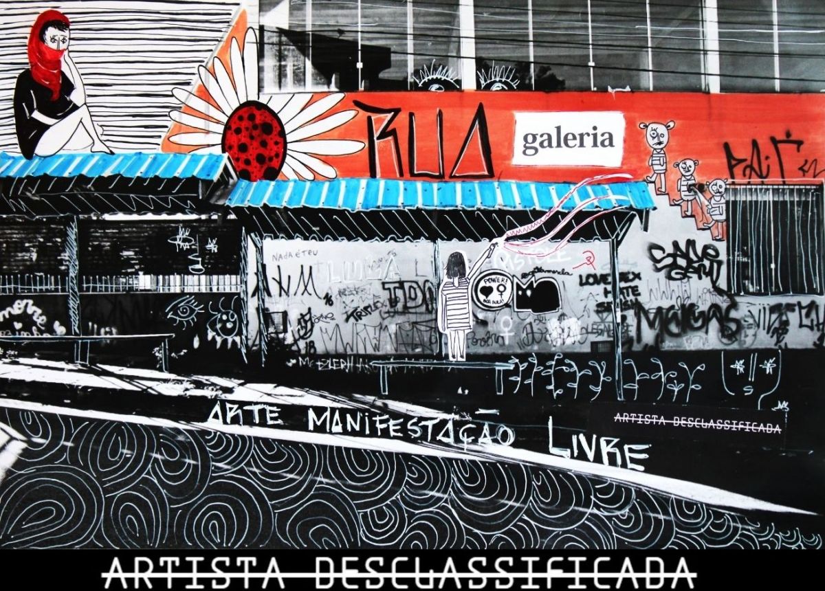 Arte Manifestação LIVRE | Artista Desclassificada