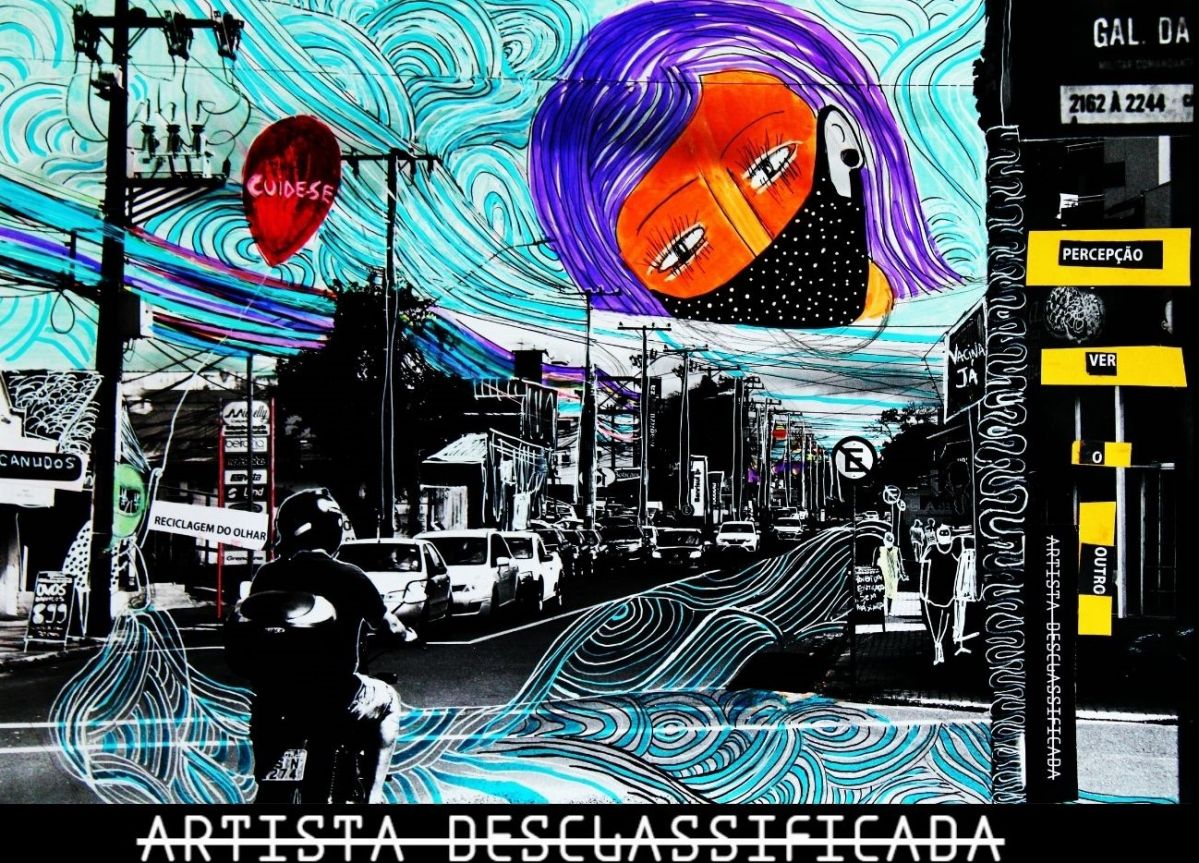 Reciclagem do olhar Bairro: Canudos | Artista Desclassificada