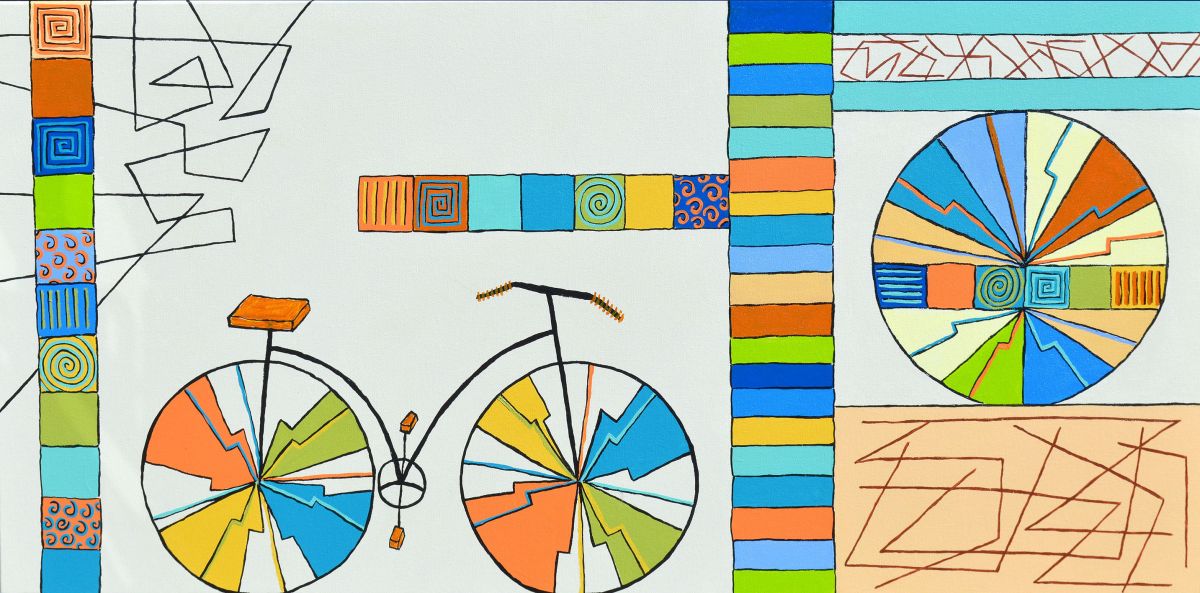 BIKE ABSTRATA I | Sofi Blauth